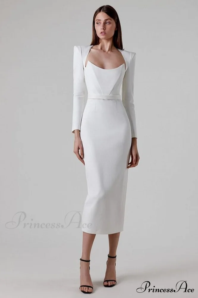 Delilah Bandage Stylish Midi Dress - Image 2