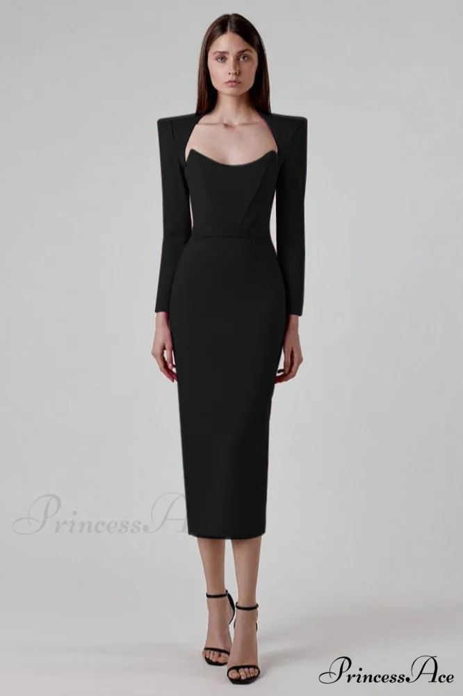 Delilah Bandage Stylish Midi Dress - Image 5
