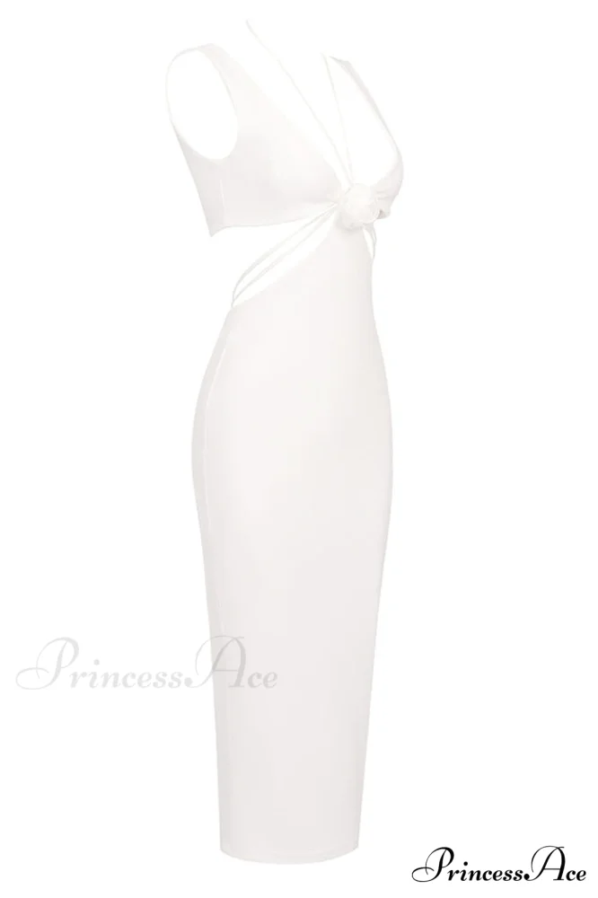 Alize Flower Stylish Embellished Maxi Dress - Image 14
