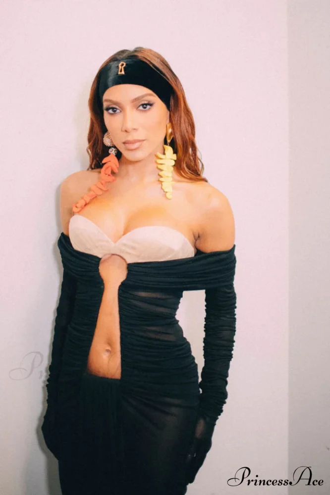 Afanen Bustier Stylish Ruched Mesh Dress - Image 10