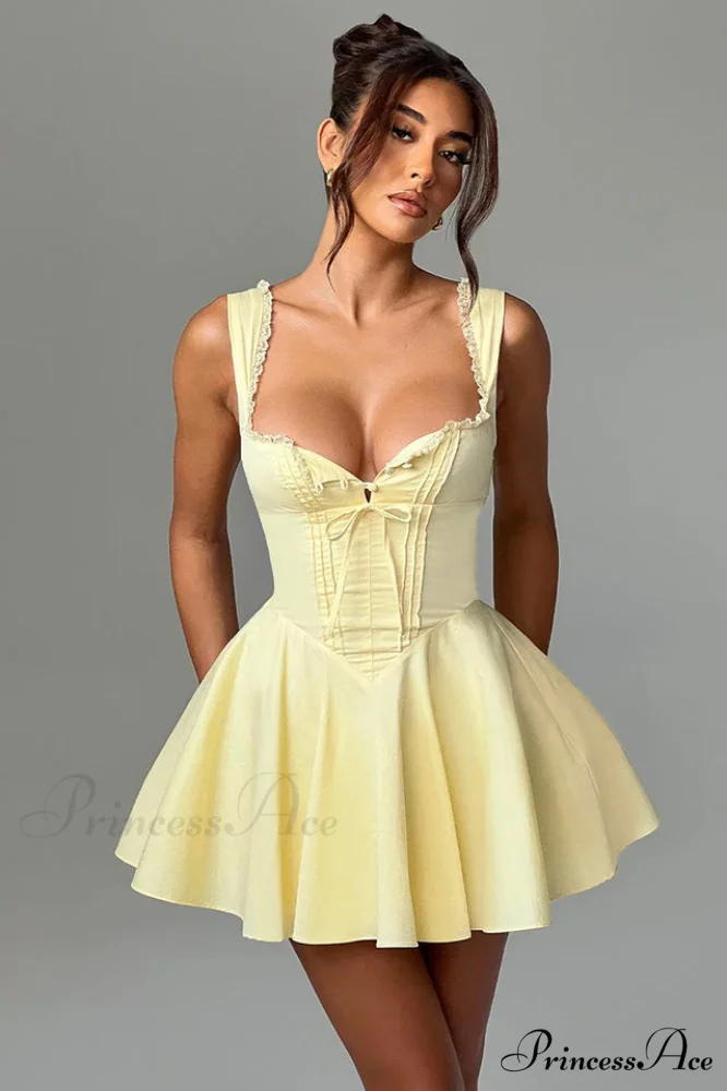 Antonella Elegant Mini Dress - Image 13