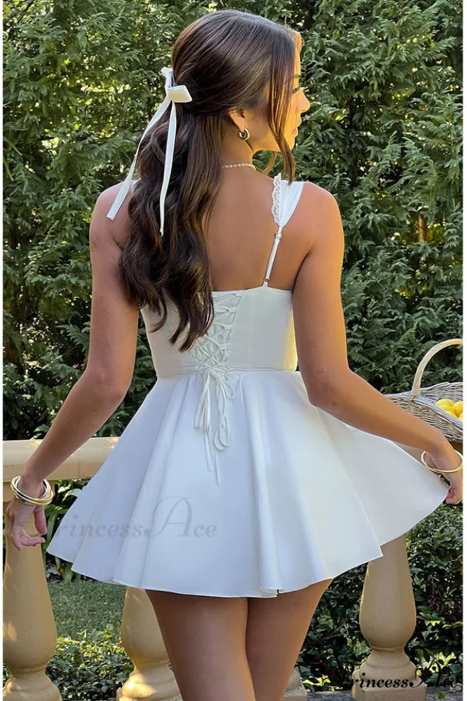 Antonella Elegant Mini Dress - Image 4