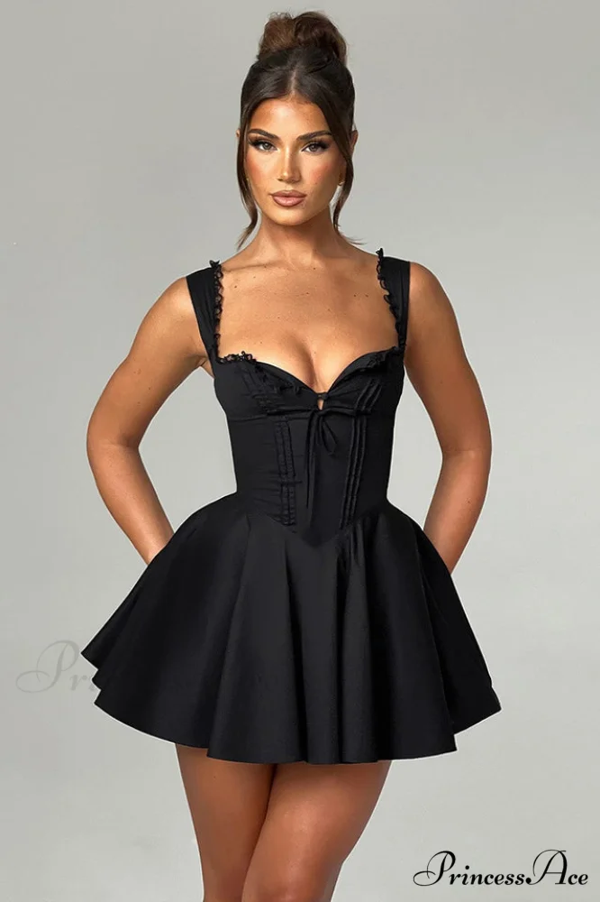 Antonella Elegant Mini Dress - Image 7
