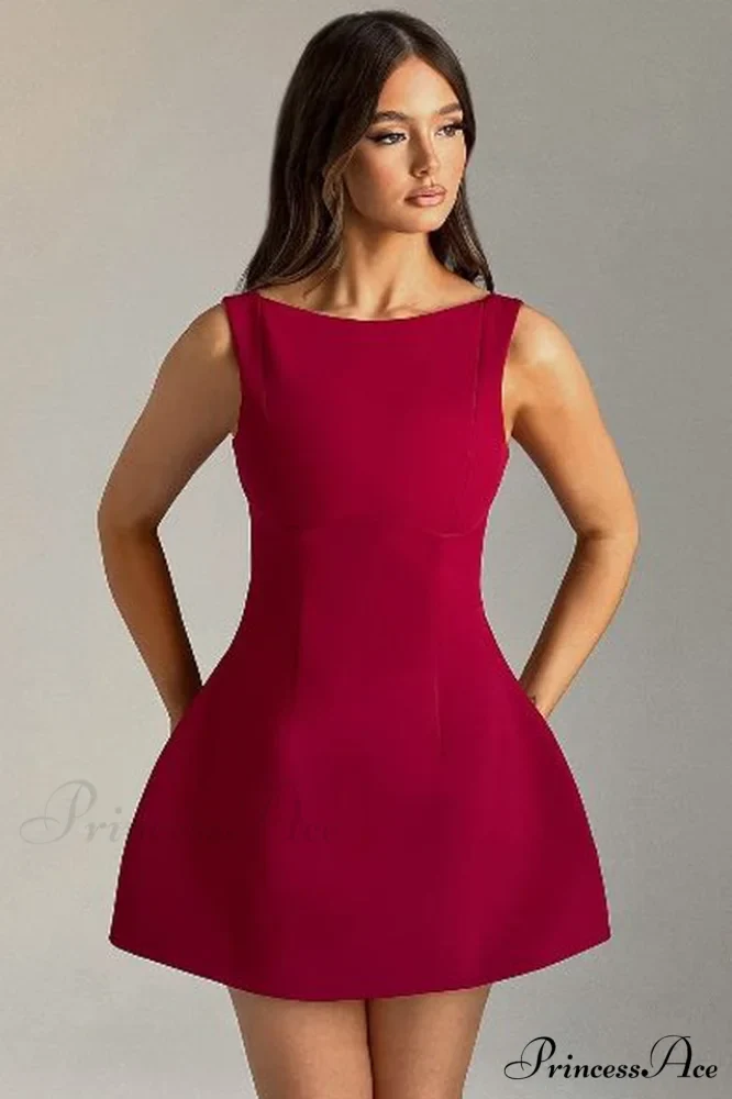 Alana Elegant Mini Dress - Image 10
