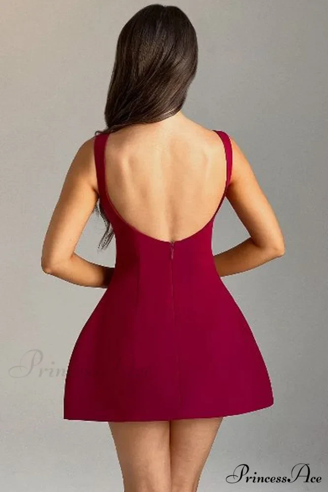Alana Elegant Mini Dress - Image 11