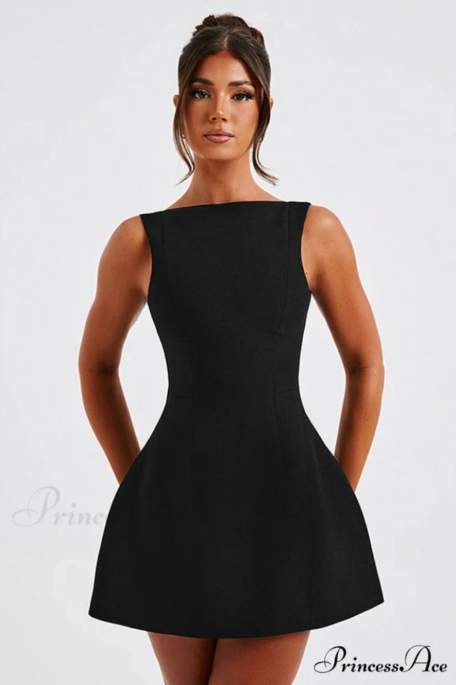 Alana Elegant Mini Dress - Image 6