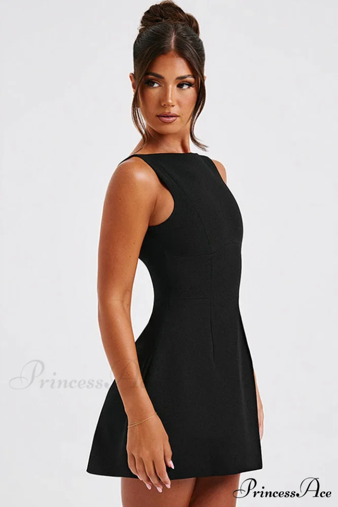 Alana Elegant Mini Dress - Image 7
