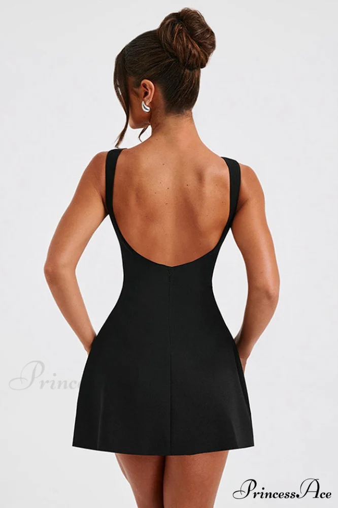 Alana Elegant Mini Dress - Image 8
