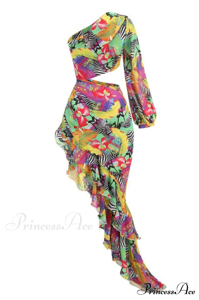 Asfrid Printed Stylish Maxi Dress - Image 16