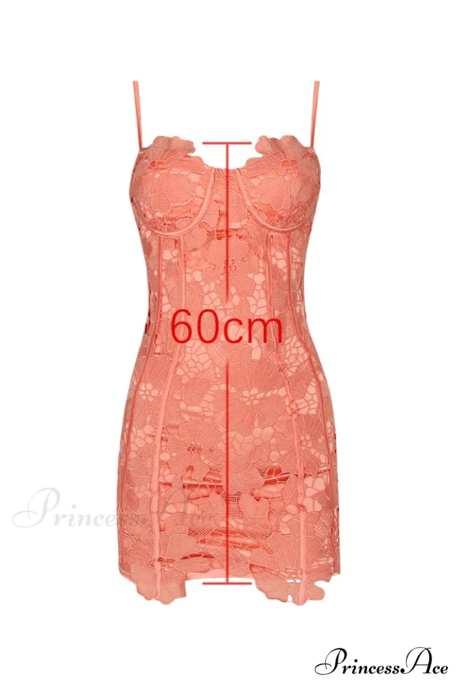 Ilayda Embroidered Floral Charming Lace Mini Dress - Image 7