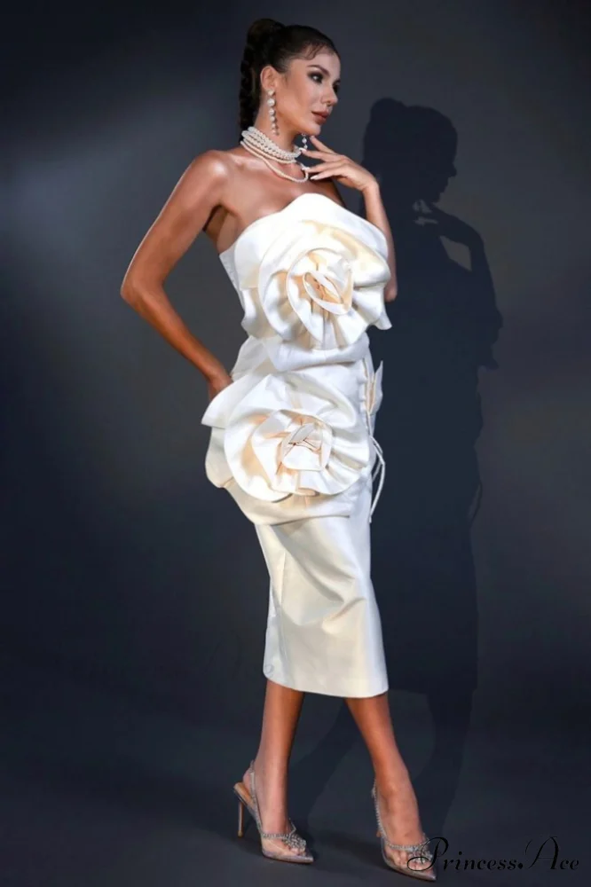 Clair Floral Stylish Midi Dress - Image 8