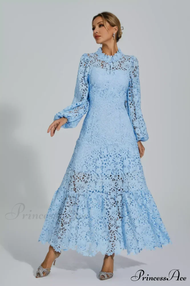 Julieta Cut Out Charming Long Sleeve Dress - Image 3