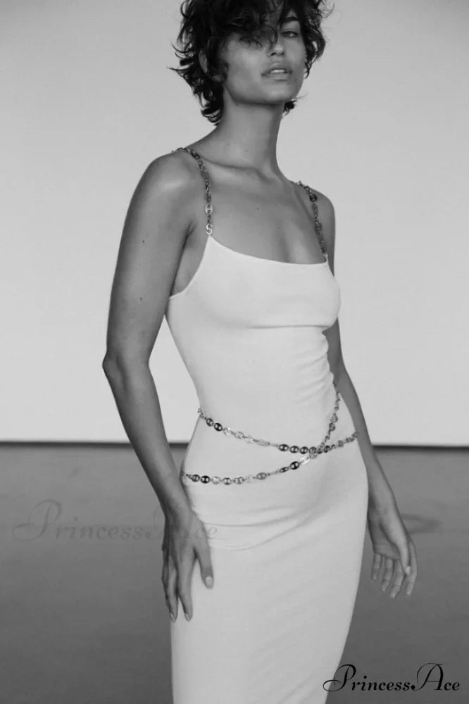 Katalina Bodycon Stylish Maxi Slip Dress - Image 8
