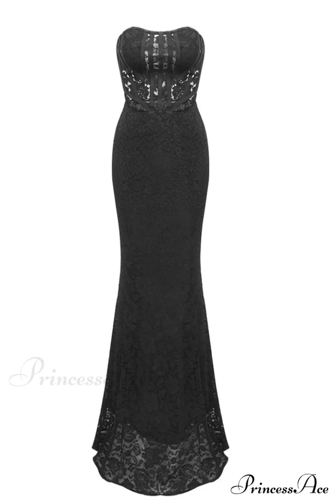 Lace Elegant Corset Dress - Image 11