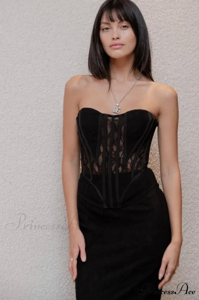 Lace Elegant Corset Dress - Image 3