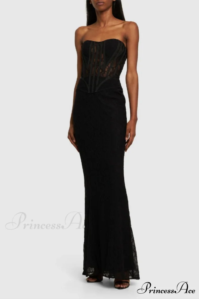 Lace Elegant Corset Dress - Image 8