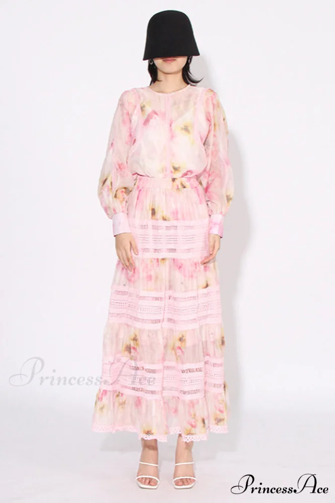 Faye Floral Top Charming + Skirt Set - Image 2
