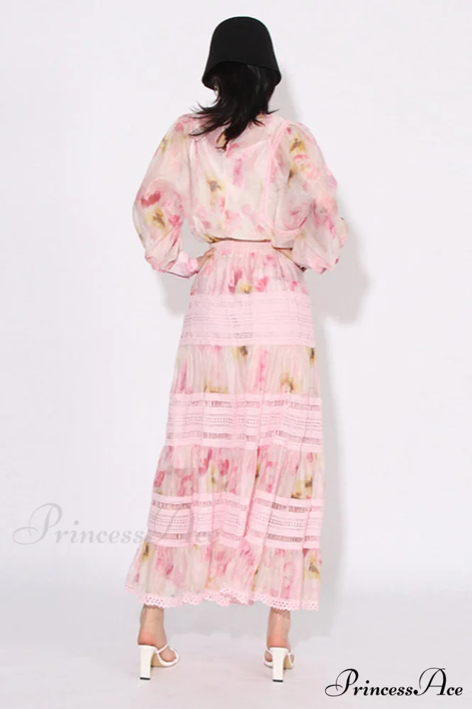 Faye Floral Top Charming + Skirt Set - Image 4