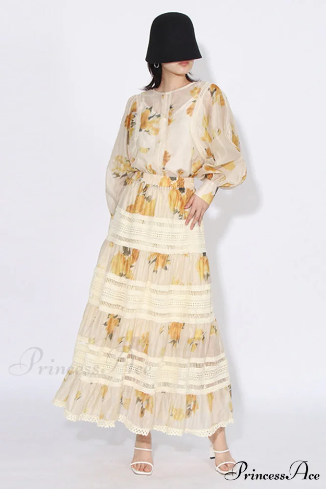 Faye Floral Top Charming + Skirt Set - Image 5