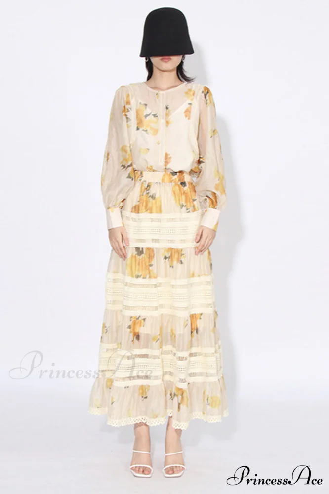 Faye Floral Top Charming + Skirt Set - Image 6