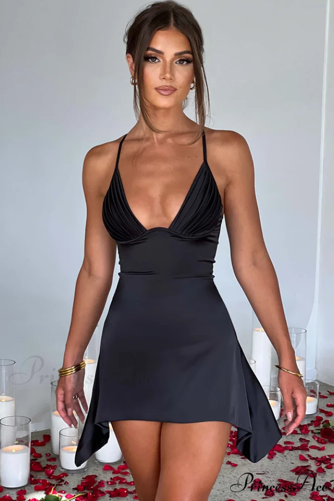Clarise Elegant Mini Dress