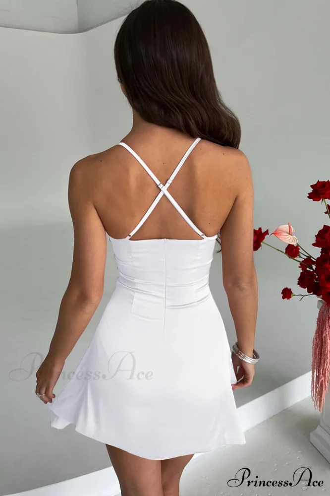 Clarise Elegant Mini Dress - Image 12