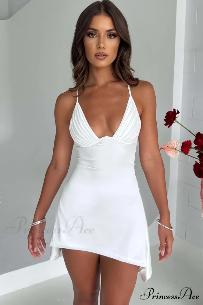 Clarise Elegant Mini Dress - Image 2