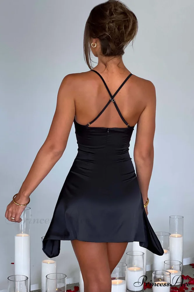 Clarise Elegant Mini Dress - Image 6