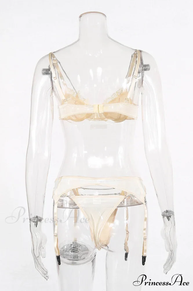 Chain Bra & Charming Underwear Garter Belt Set - Image 24