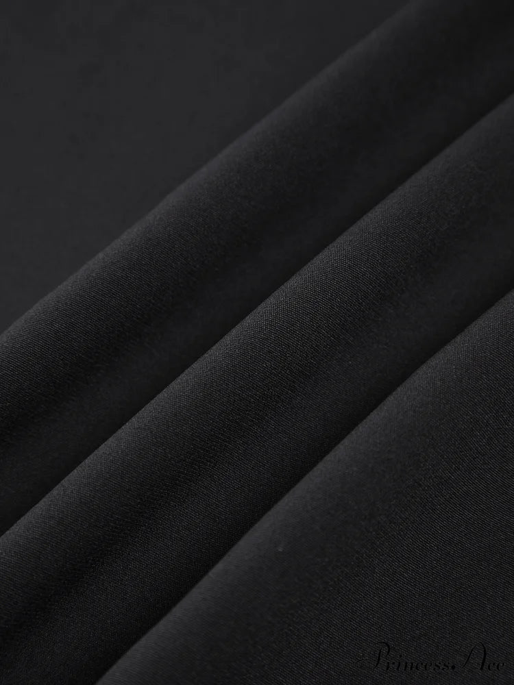 Asymmetric Waistband Graceful Maxi Skirt - Image 6