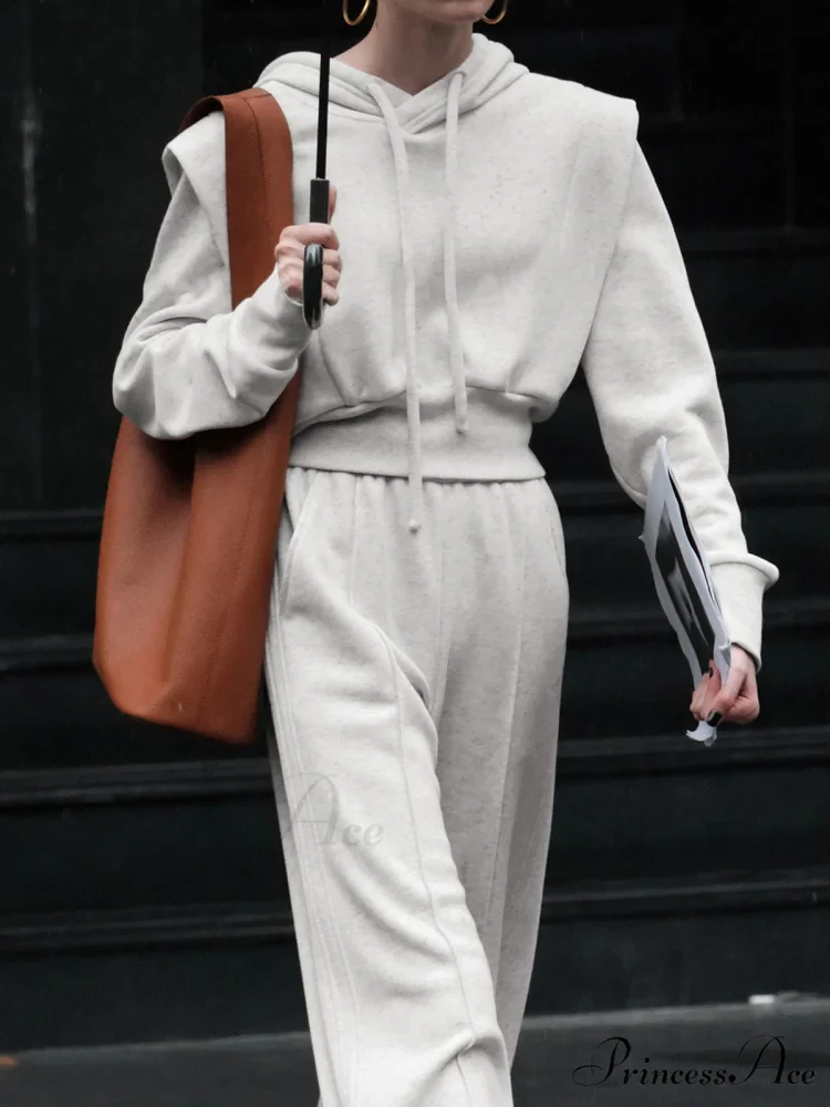 Athleisure Charming Drawstring Hoodie - Image 3