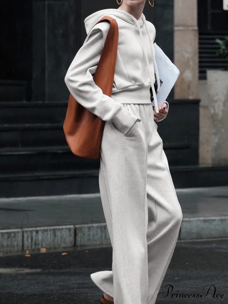 Athleisure Charming Drawstring Hoodie - Image 4
