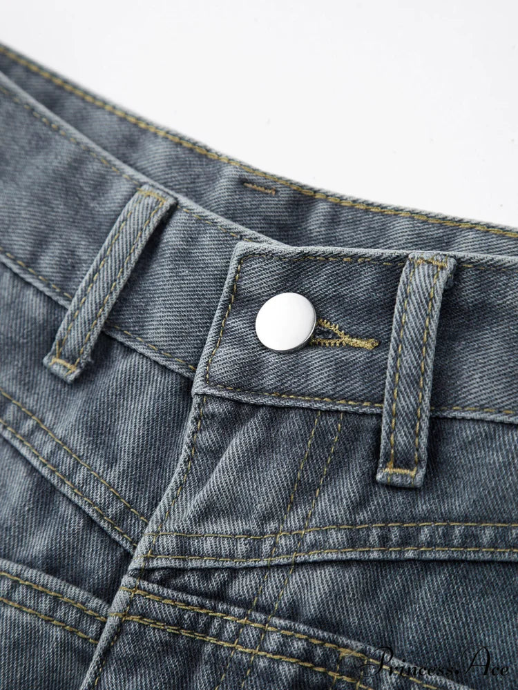 Baddie Baggy Wide Trendy Leg Boyfriend Jeans - Image 6