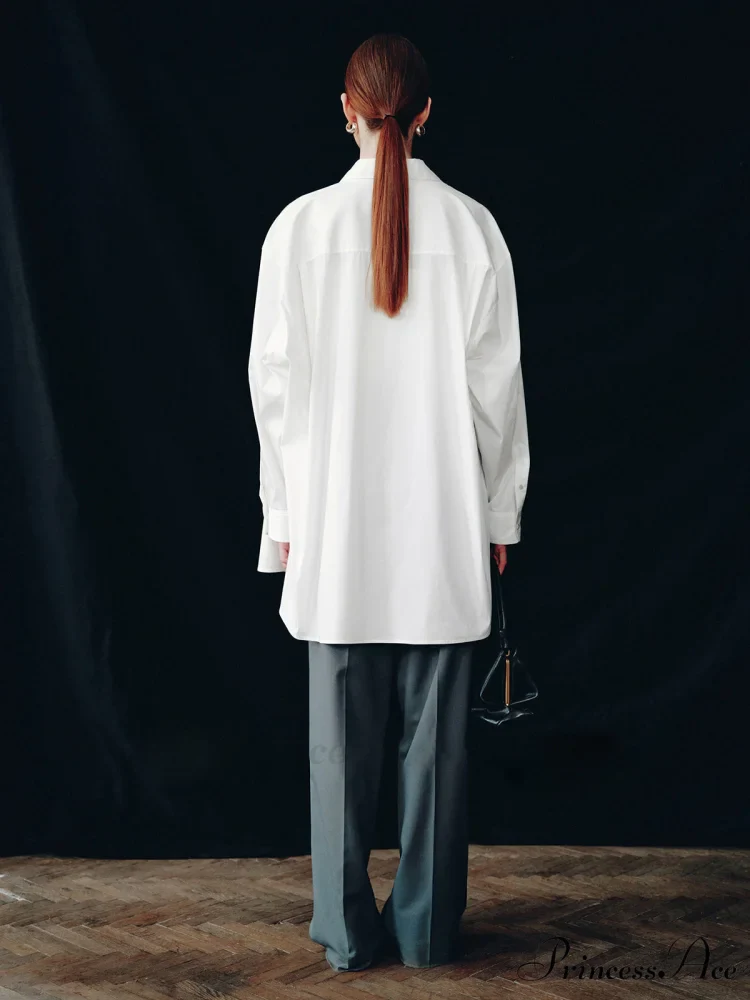 Better Than Good Trendy Oversized Button Down Shirt - Image 2