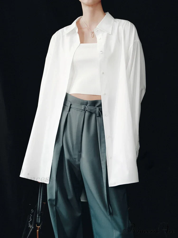 Better Than Good Trendy Oversized Button Down Shirt - Image 4