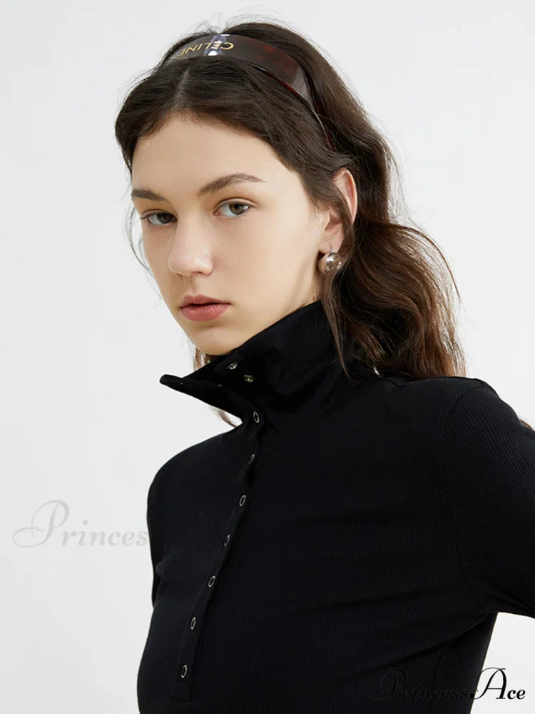 Button Up Graceful Collared Shirt - Image 2