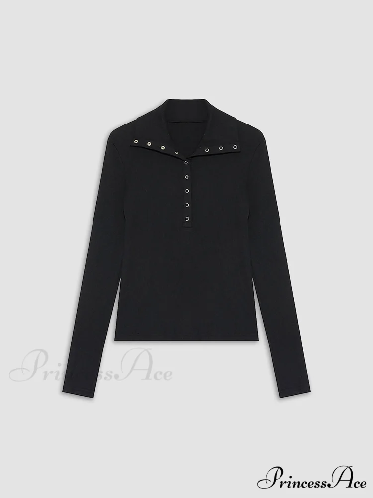 Button Up Graceful Collared Shirt - Image 5