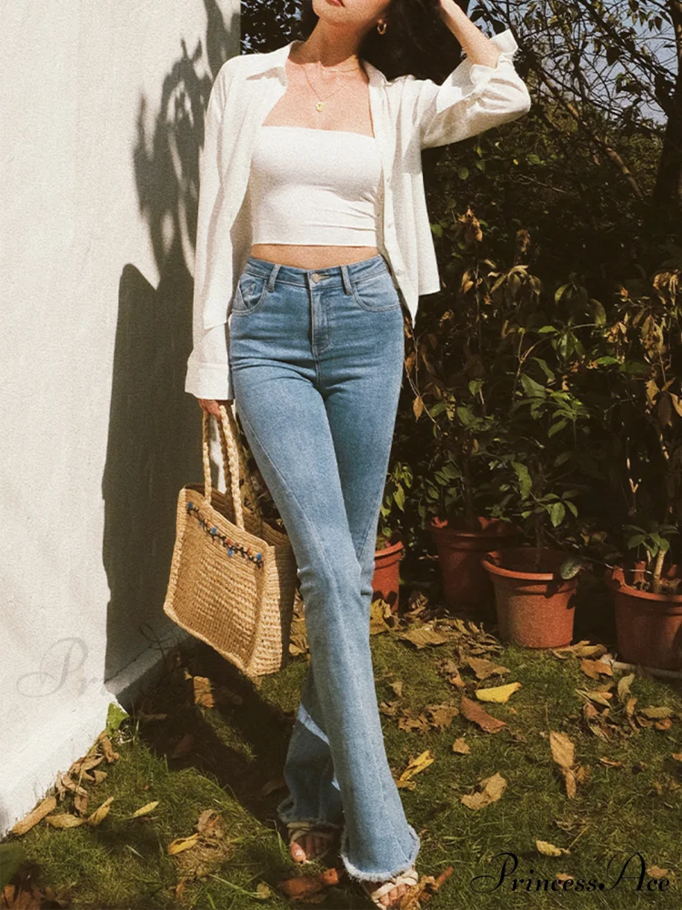 Casual Snug Graceful Denim Jeans - Image 3