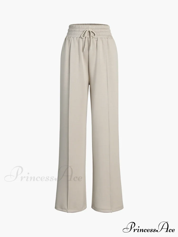 City Walk Graceful Wide Leg Sweatpants - Image 6