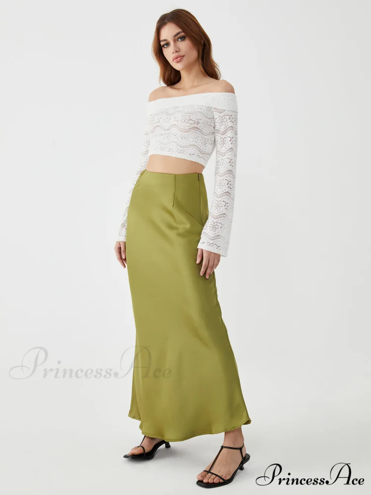 Cold Shoulder Graceful Knitted Blouse - Image 7