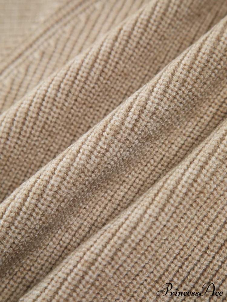 Cross My Heart Trendy Oversized Crop Sweater - Image 5