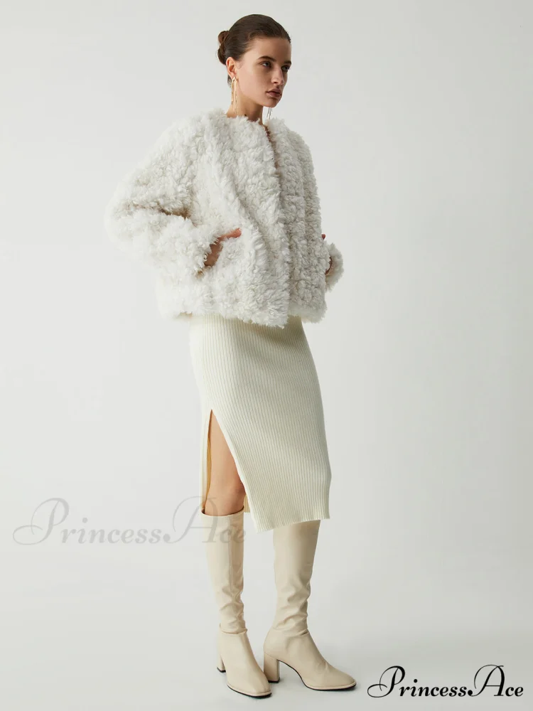 Double Pockets Graceful Fleece Jacket - Image 3