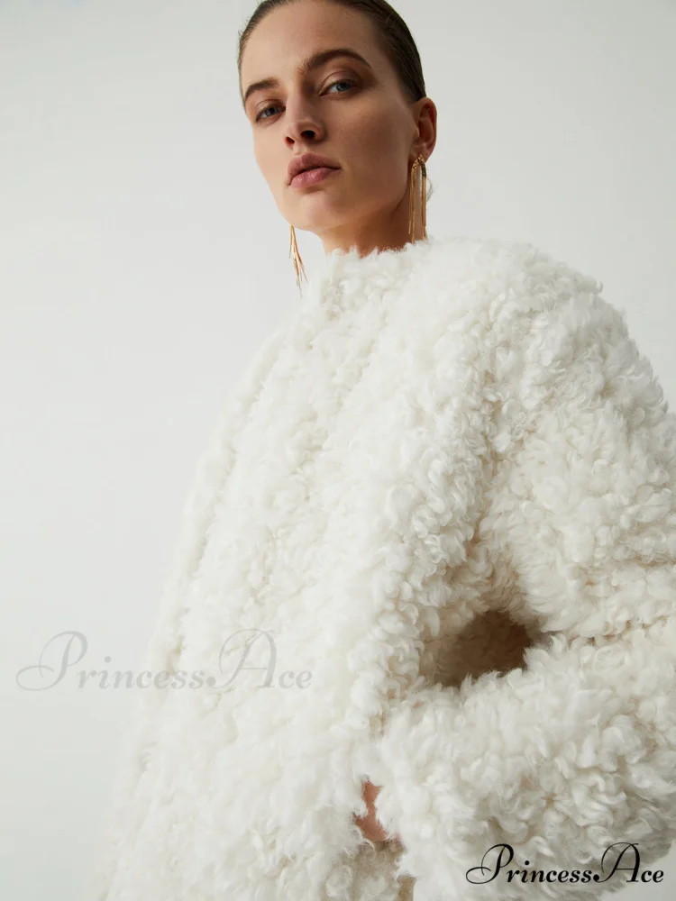 Double Pockets Graceful Fleece Jacket - Image 4