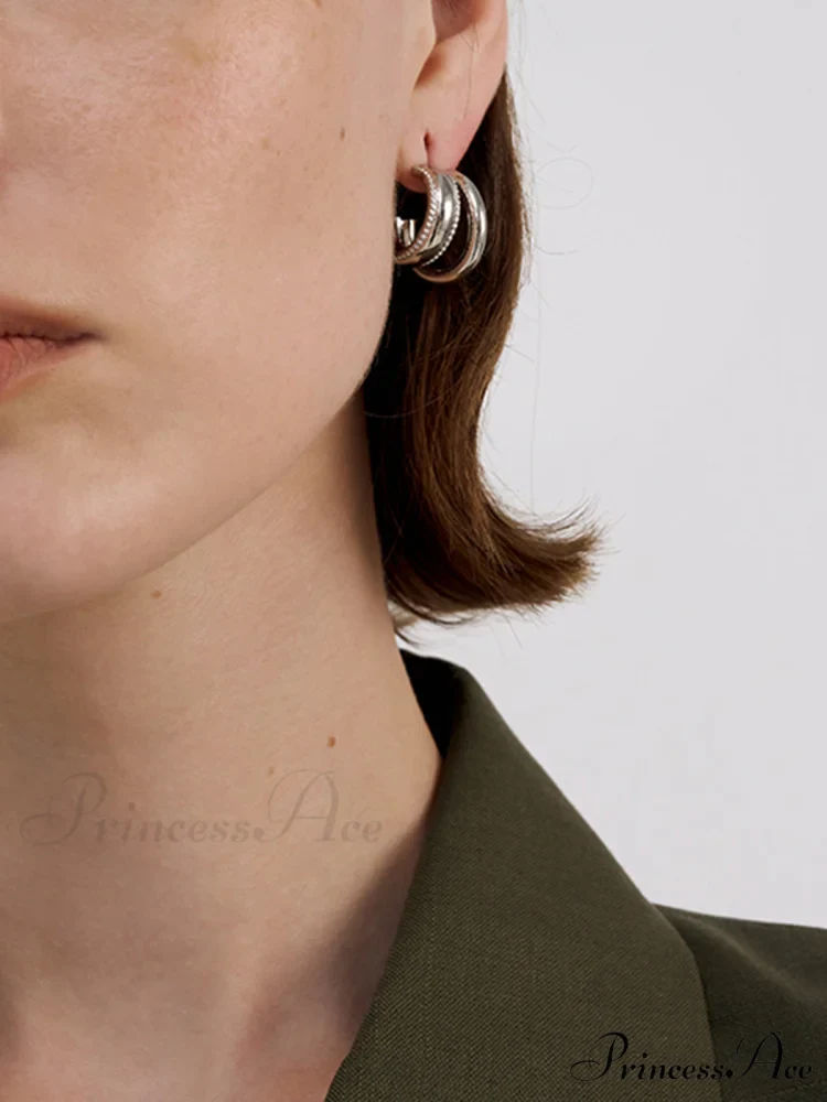 Doule Charming Loops Earrings - Image 6