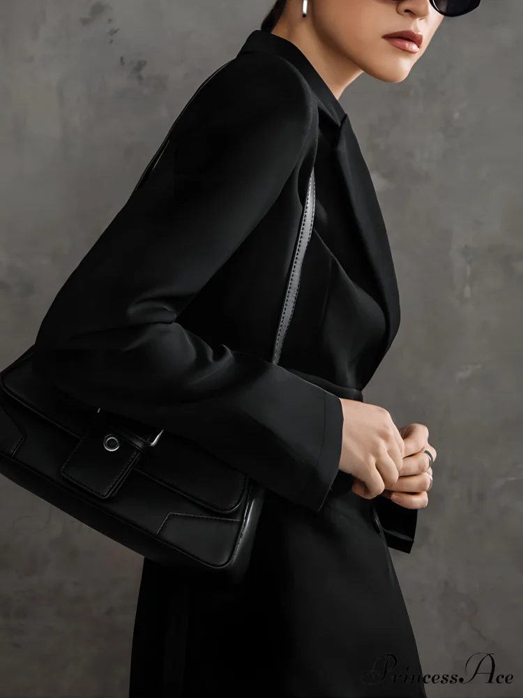 First Choice Blazer Trendy Long Sleeve Short Dress - Image 3