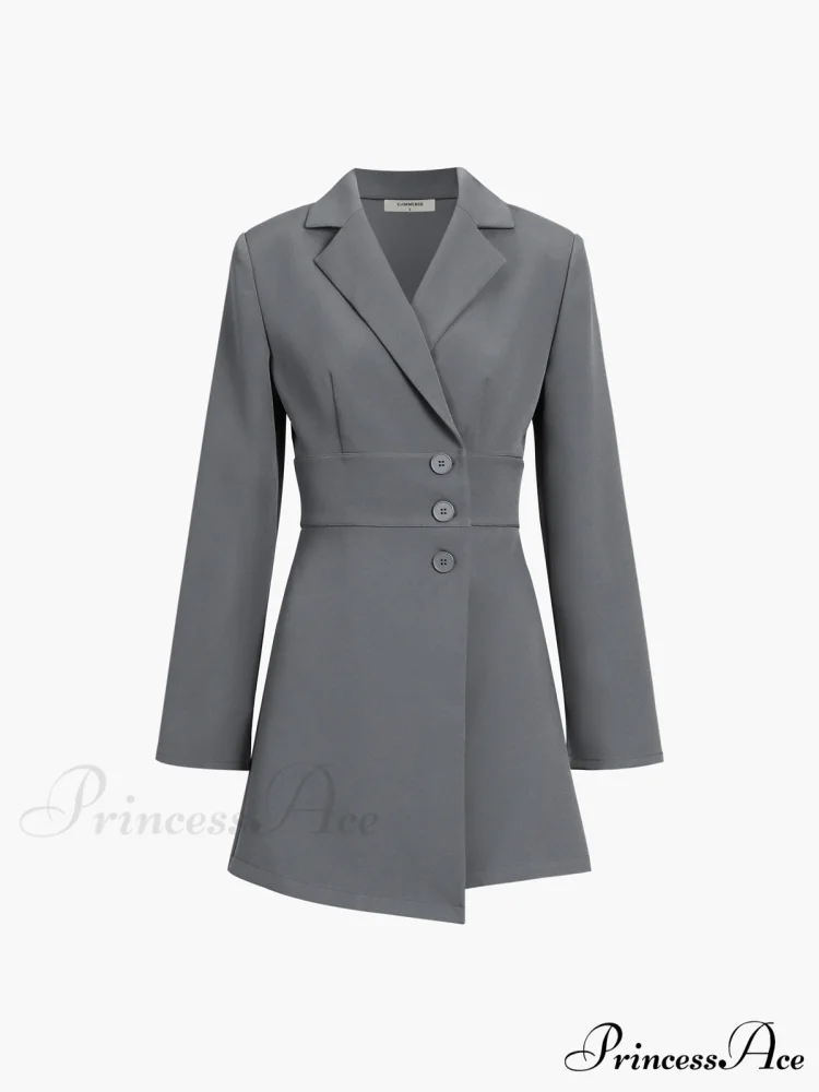 First Choice Blazer Trendy Long Sleeve Short Dress - Image 9