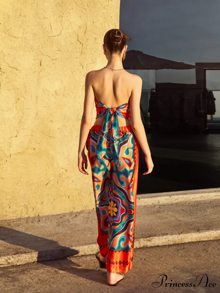Flaming Passions Graceful Back Tie Top - Image 3