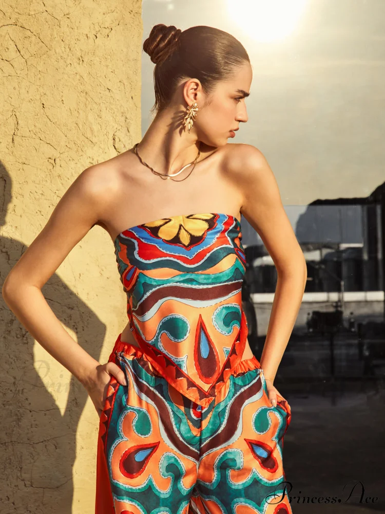 Flaming Passions Graceful Back Tie Top - Image 4