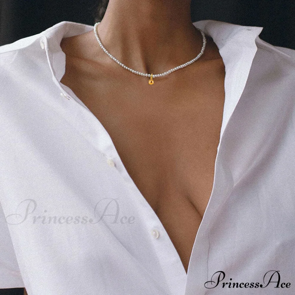 Pearl Decor Graceful Denim Shorts - Image 2