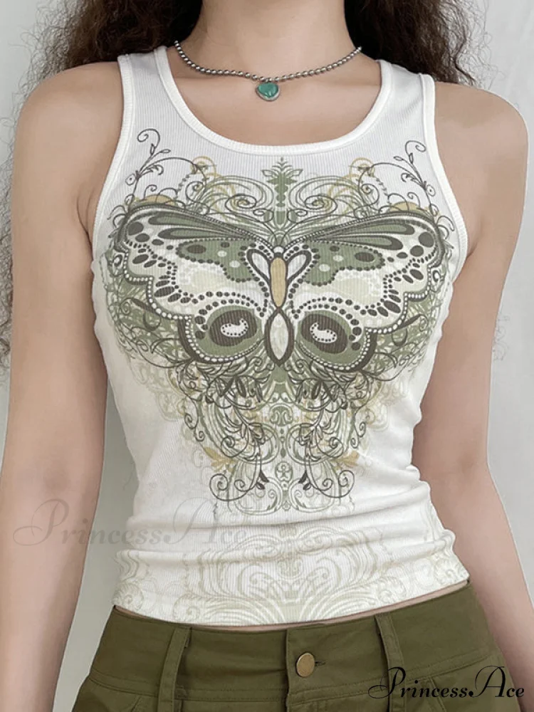 Butterfly Charm Graceful Silver Bandeau Top - Image 3